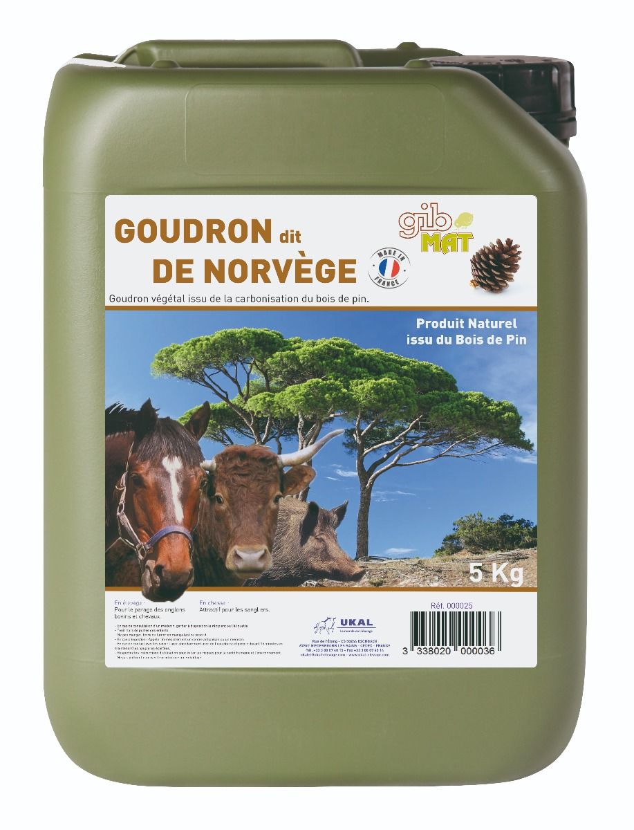 GOUDRON DIT DE NORVÈGE 5 kg - Ukal