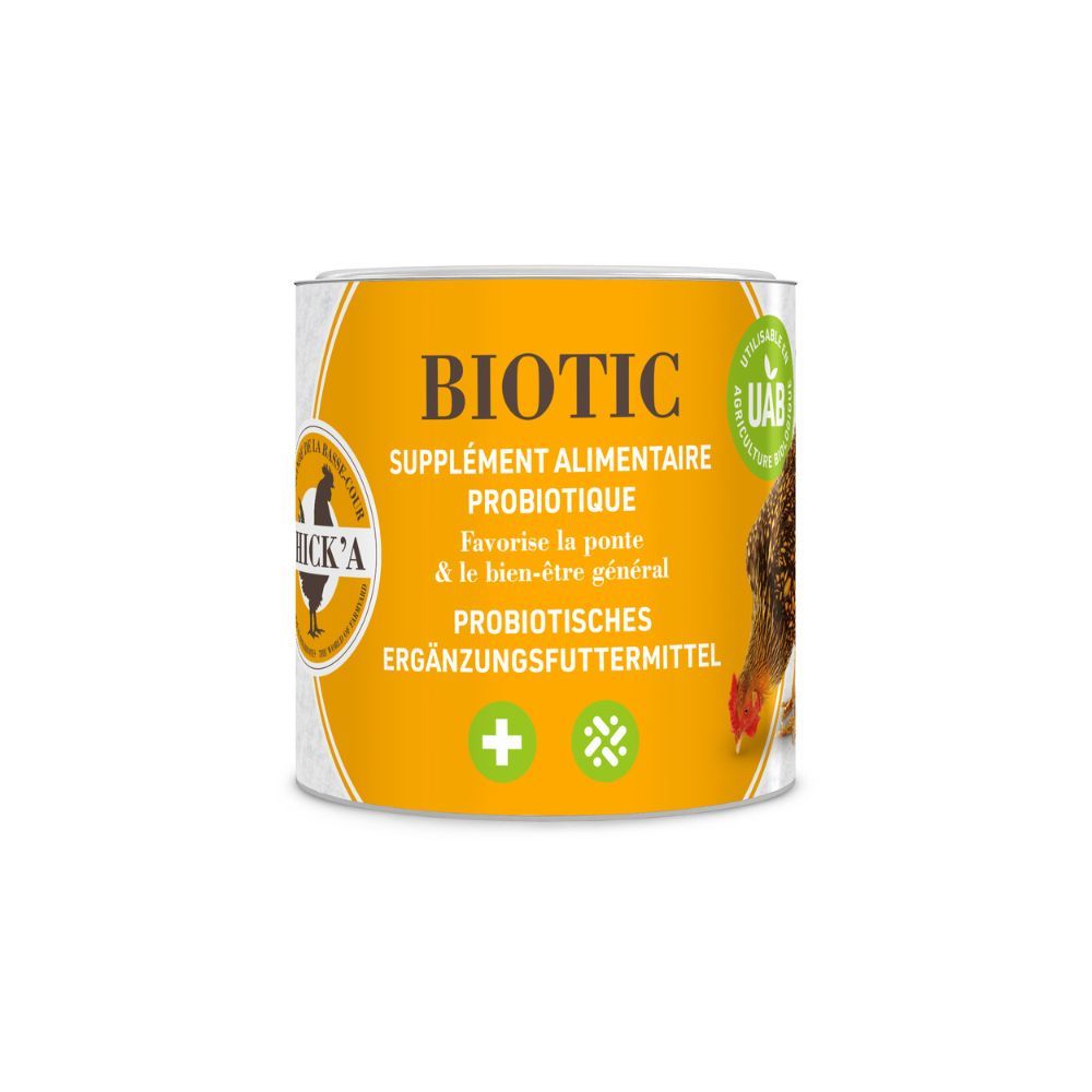 Supplément alimentaire à base de probiotiques pour volailles CHICK'A 360g