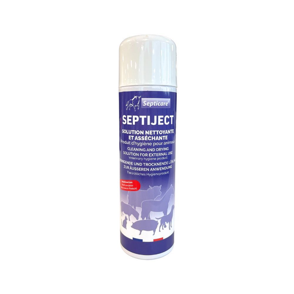 Septiject cleaning and drying solution 500mL SEPTICARE
