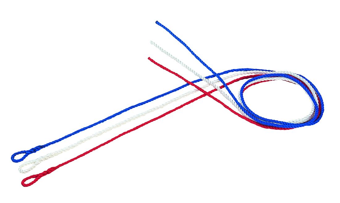 Perlon Geburtsstrick Rot 2M