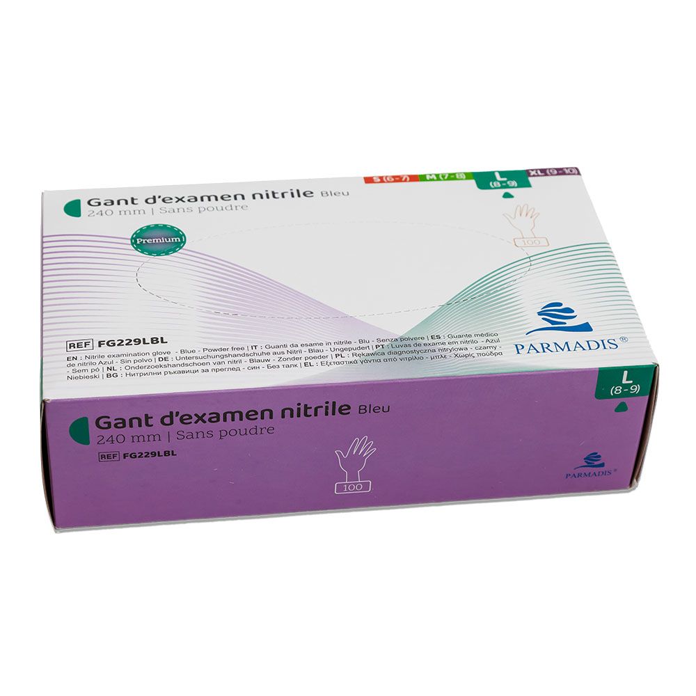 Nitrile gloves Large X100