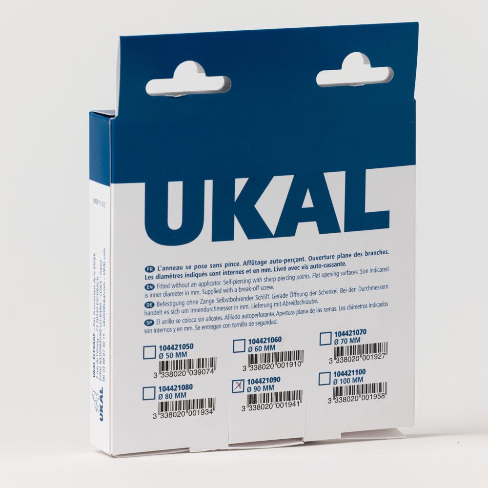 Anneau taureau en laiton diamètre 80 mm