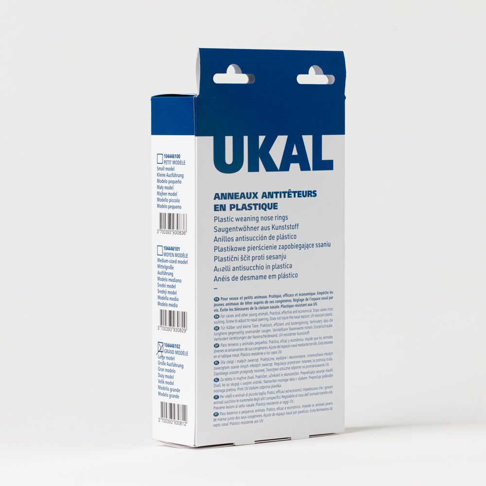 Viehsaugentwöhner Kunststoff Schwarz X5