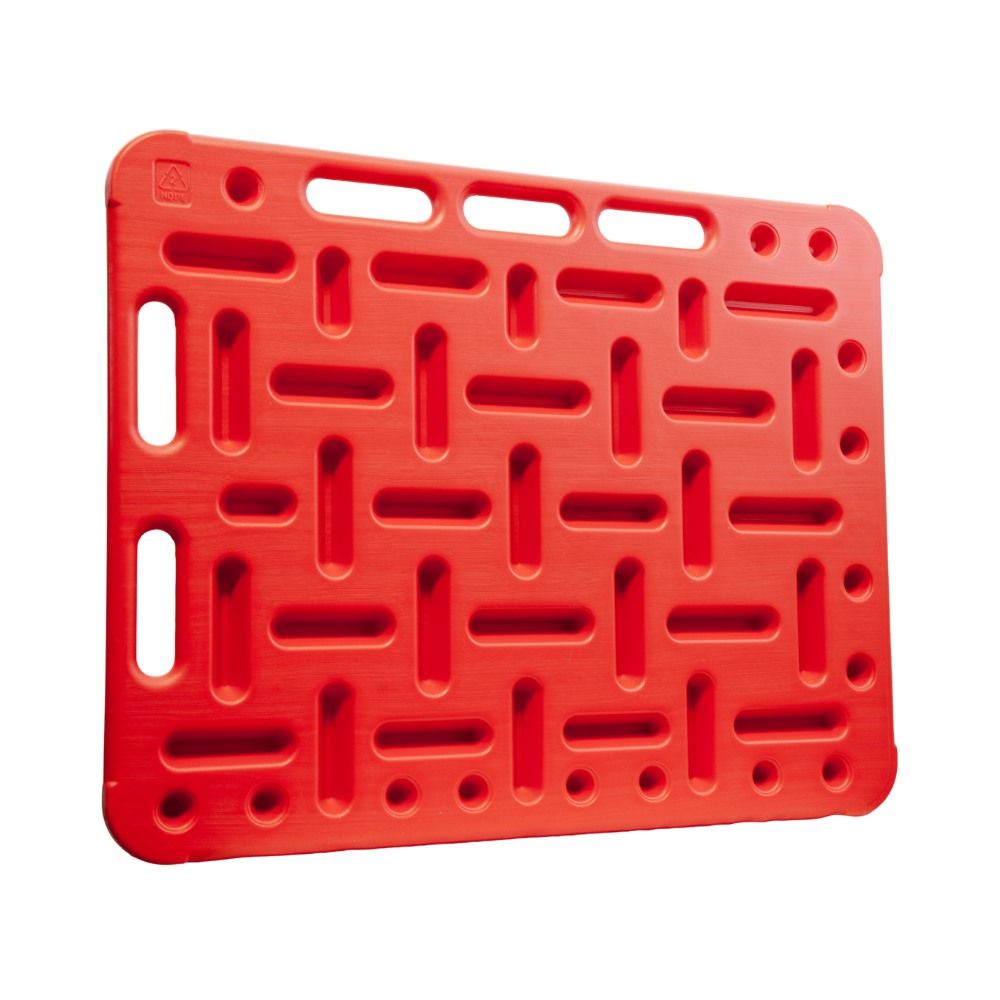 Schweineplatte, mittelgroß, rot, 97 x 76 cm, UKAL