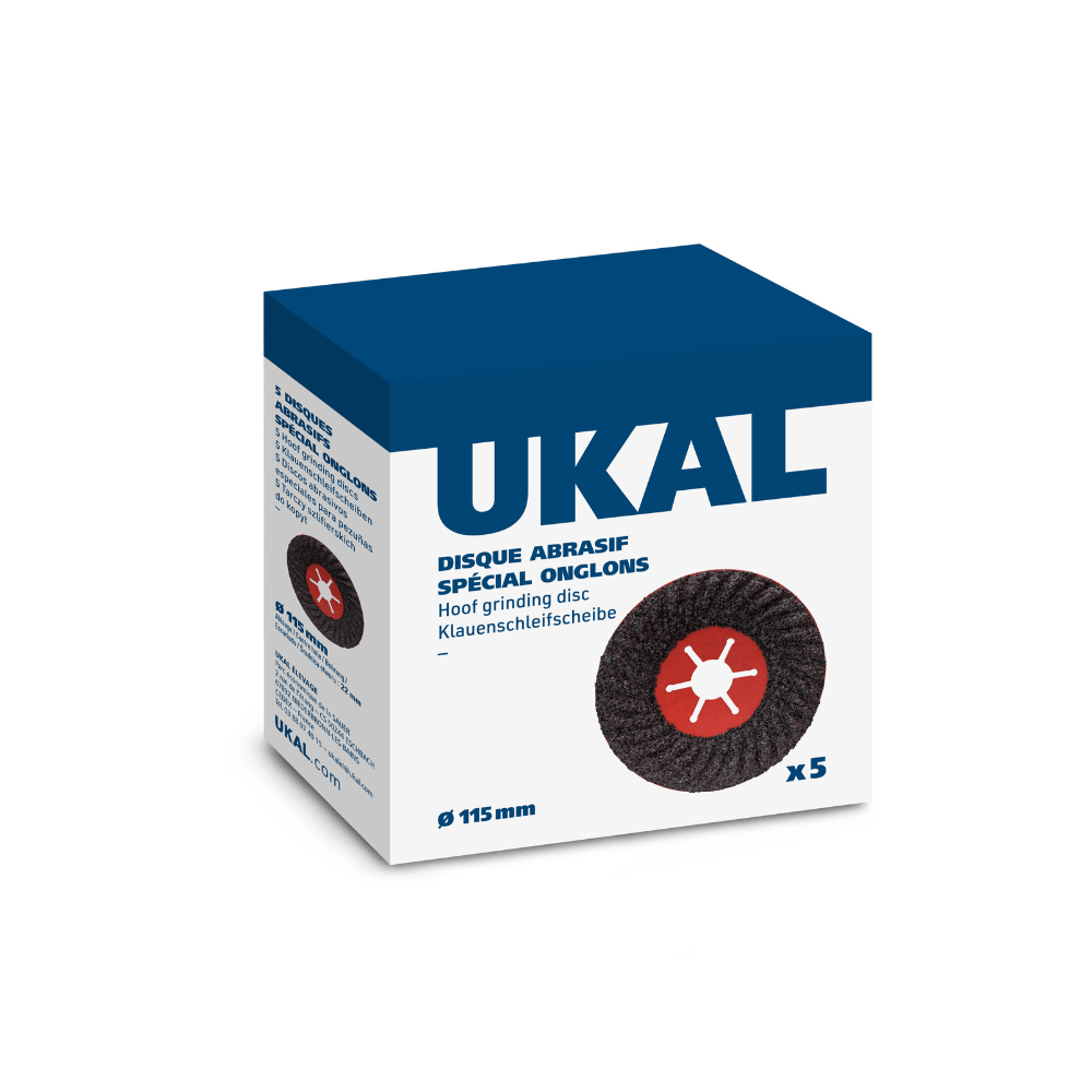 5 Klauenschleifscheiben Ø 115 mm