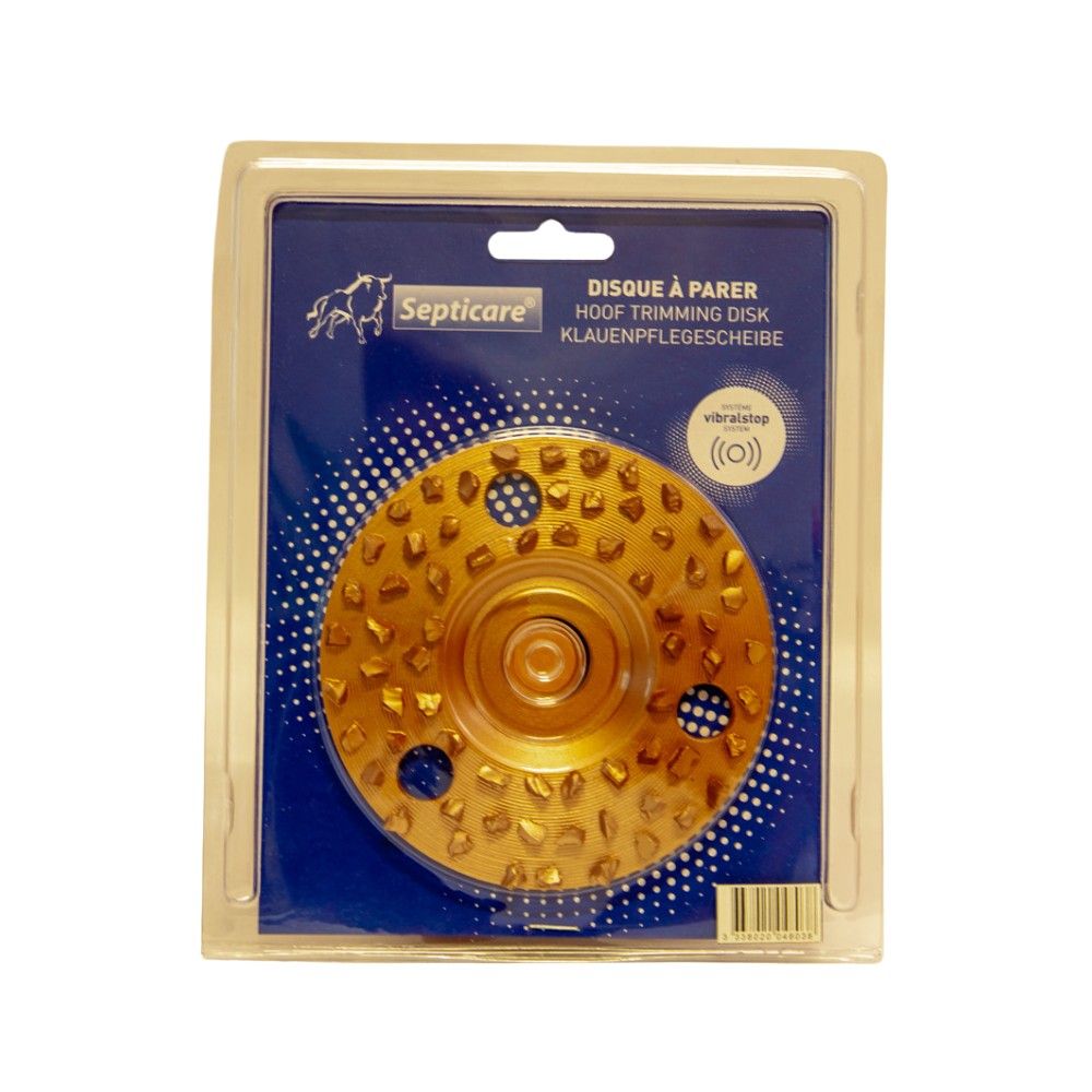Disque à sabot gros grain 115 mm SEPTICARE