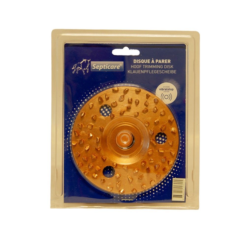 Disque à sabot gros grain 125 mm SEPTICARE