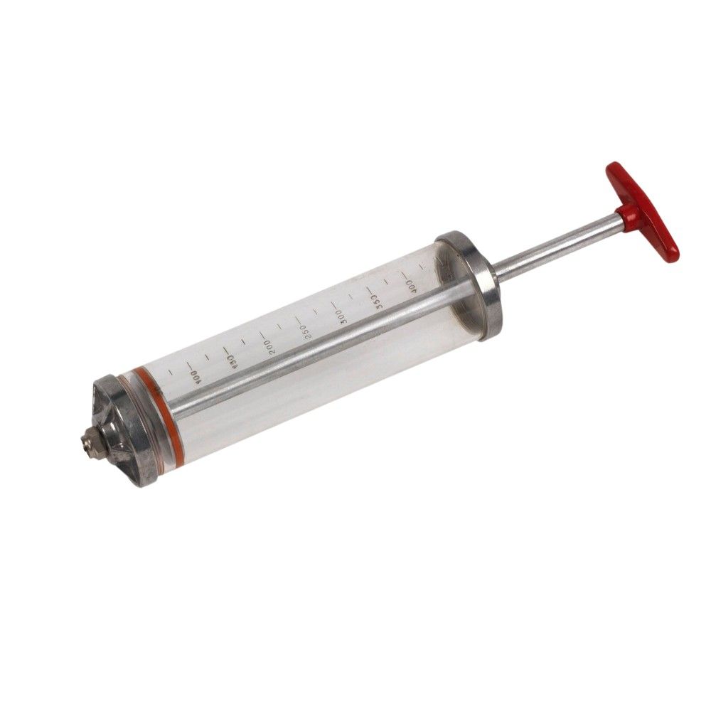 Drenching syringe 450ml unpacked DEMAPLAST