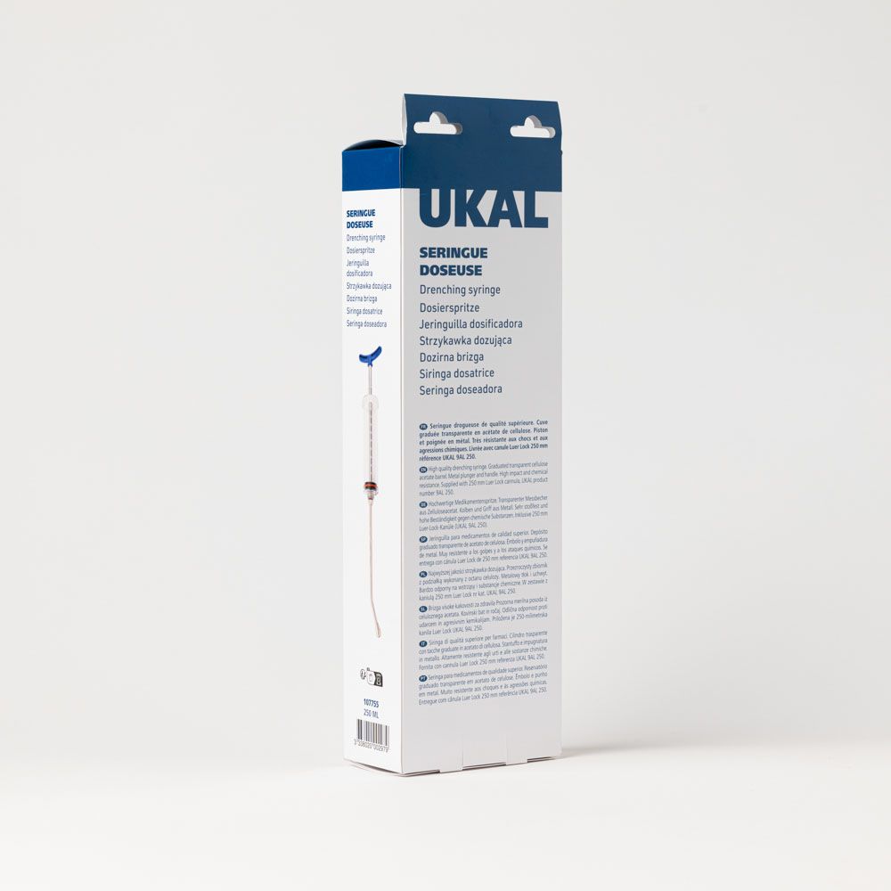Seringue doseuse plexi 250ml
