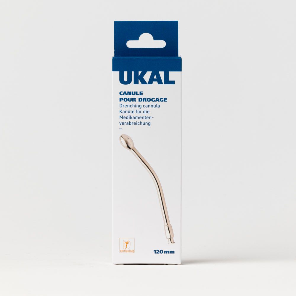 Canule à vis mâle pour seringue de drogage