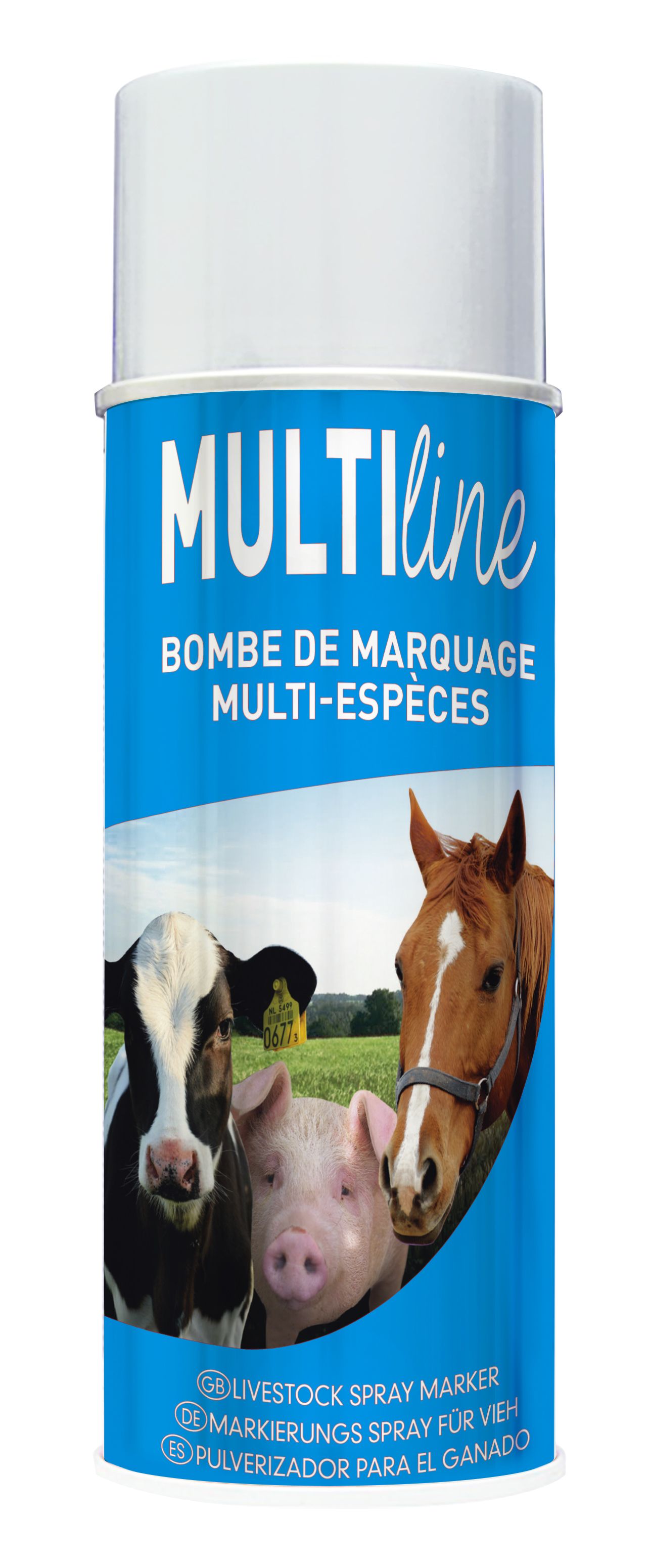 Bombe à marquer Multi-Line bleu 500 ml