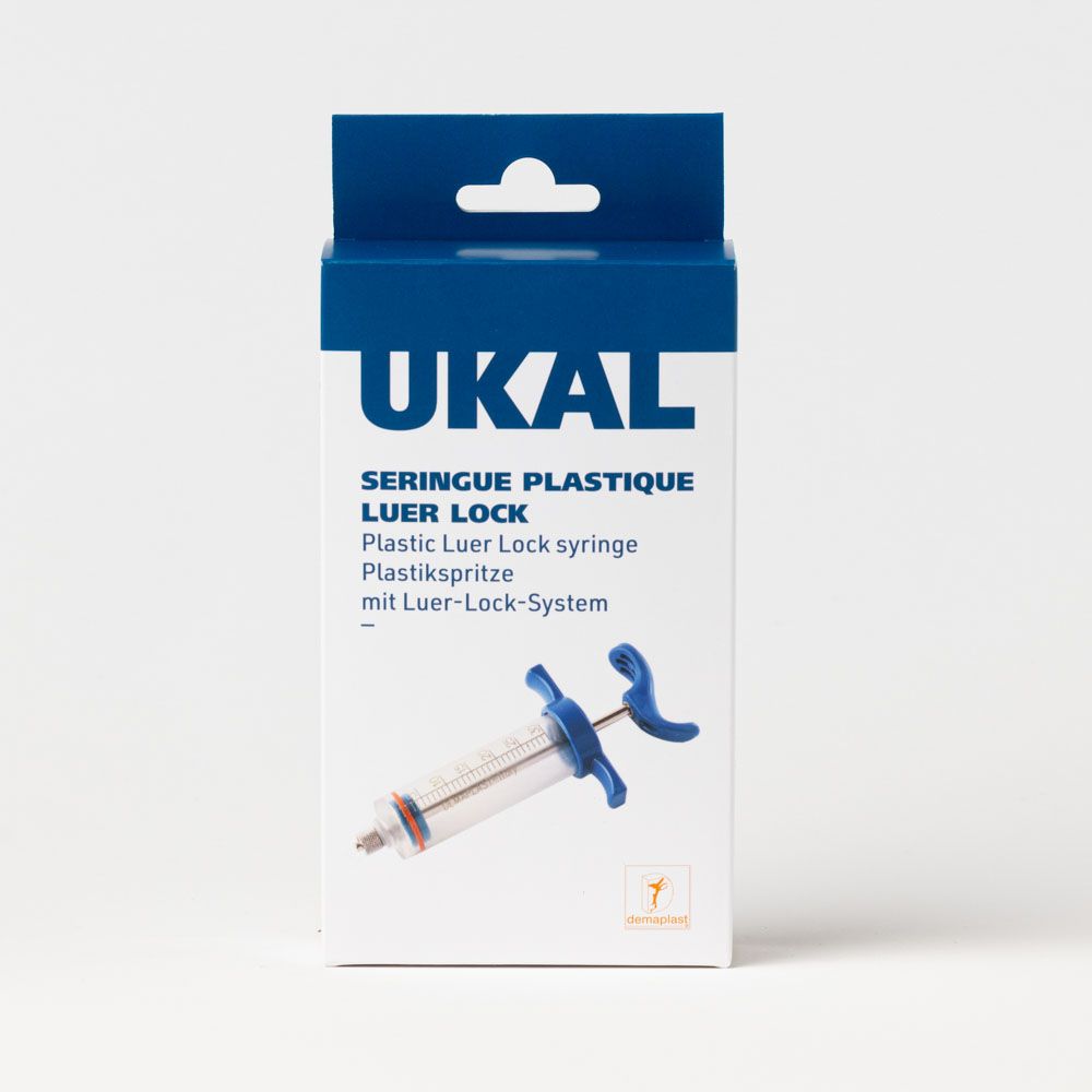 Ukaplex syringes with record fitting 30 ml - Ukal