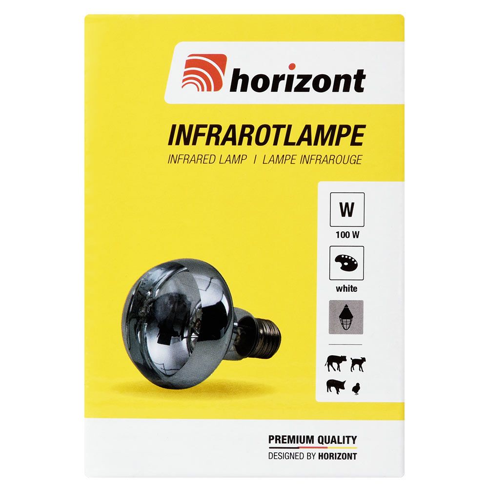 Ampoule infrarouge 100 W claire 
