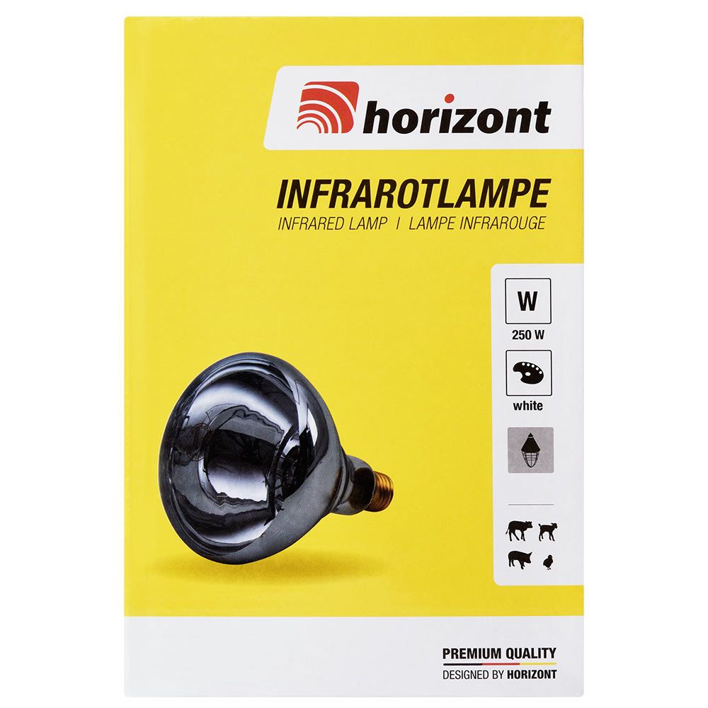 Ampoule infrarouge IR 250 W claire