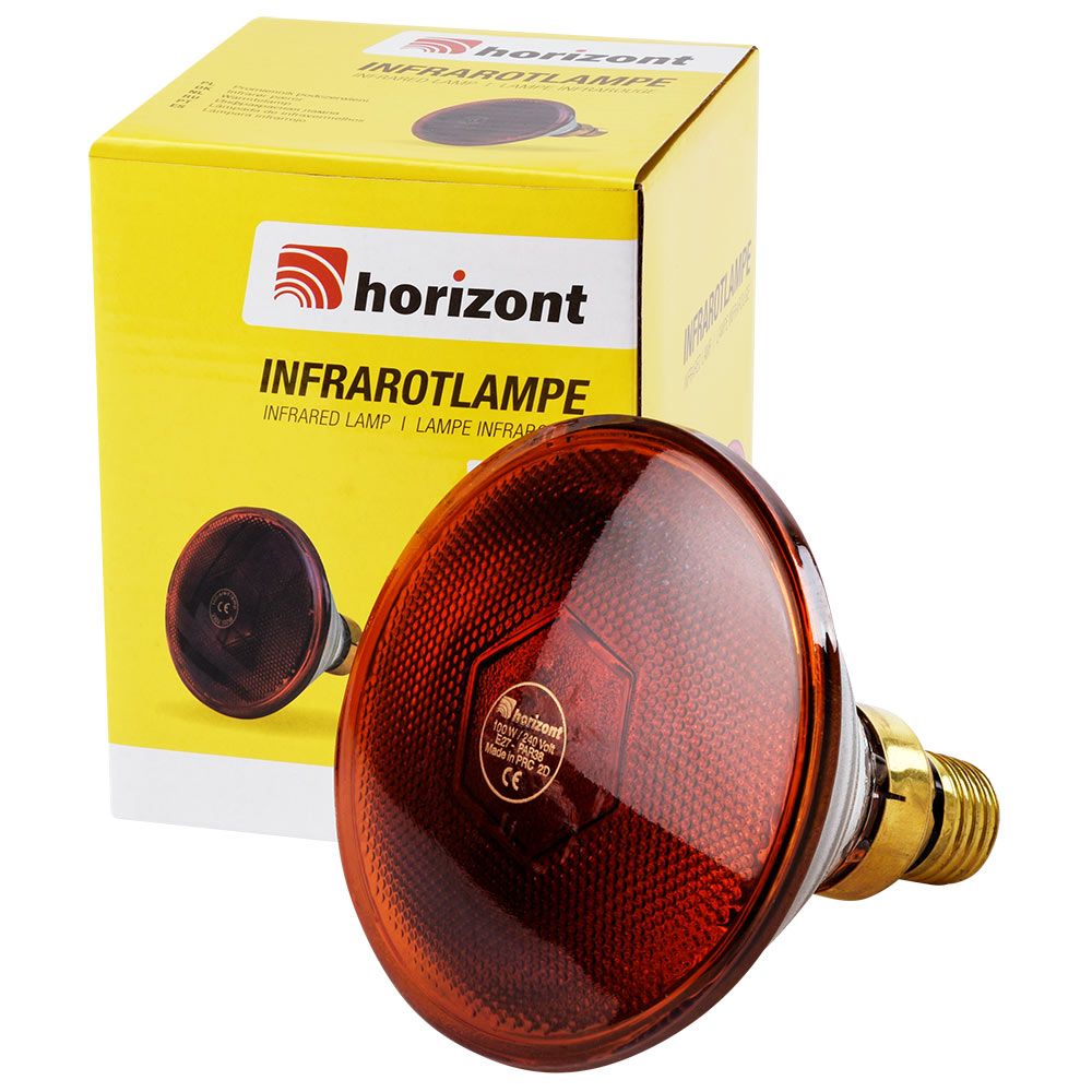 Red infrared lamp PAR 100 W