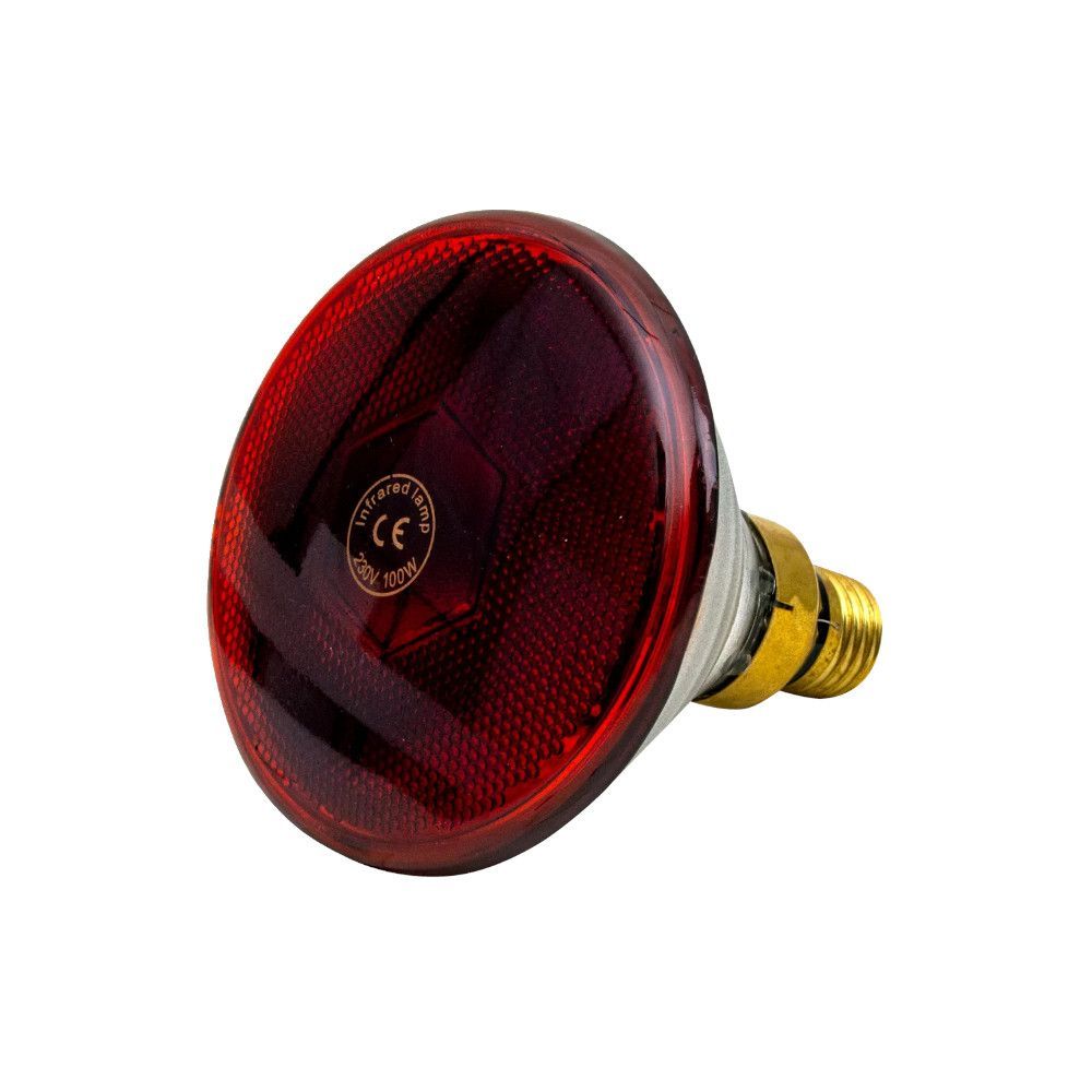 Red infrared lamp PAR 175 W UKAL 