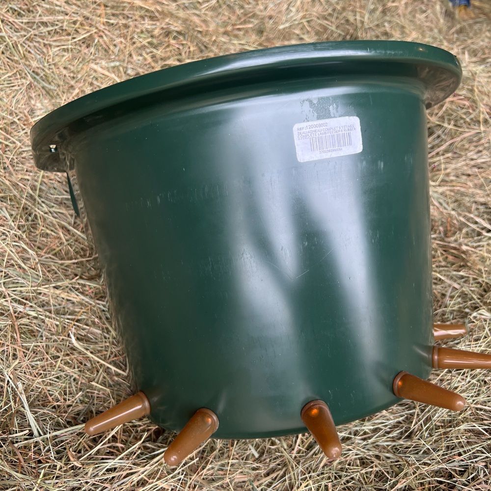 Seau agneau complet avec 6 tétines 12 L TETIBLUE