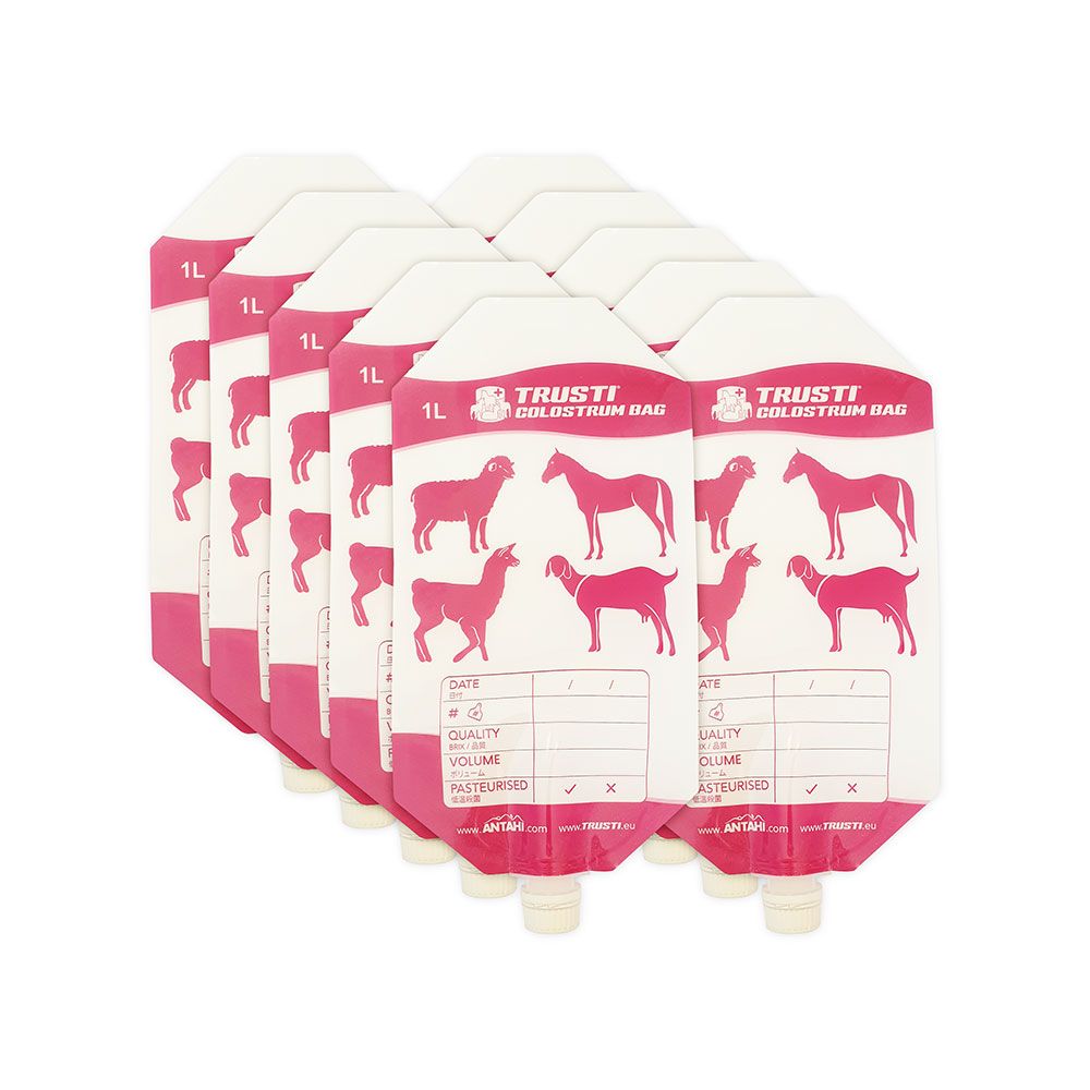 10 sacs pour colostrum 1L pour agneaux ANTAHI