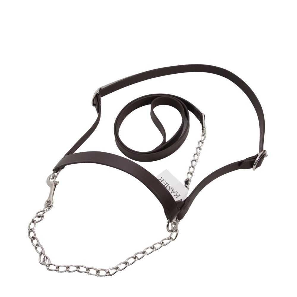  American brown leather halter for dairy cows KAMER