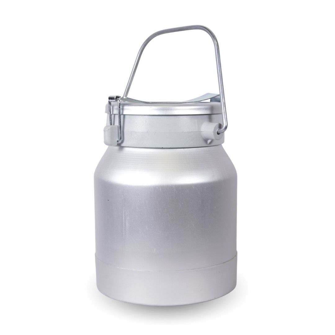 Milchtransportkanne Mit Deckel 20L Aluminium