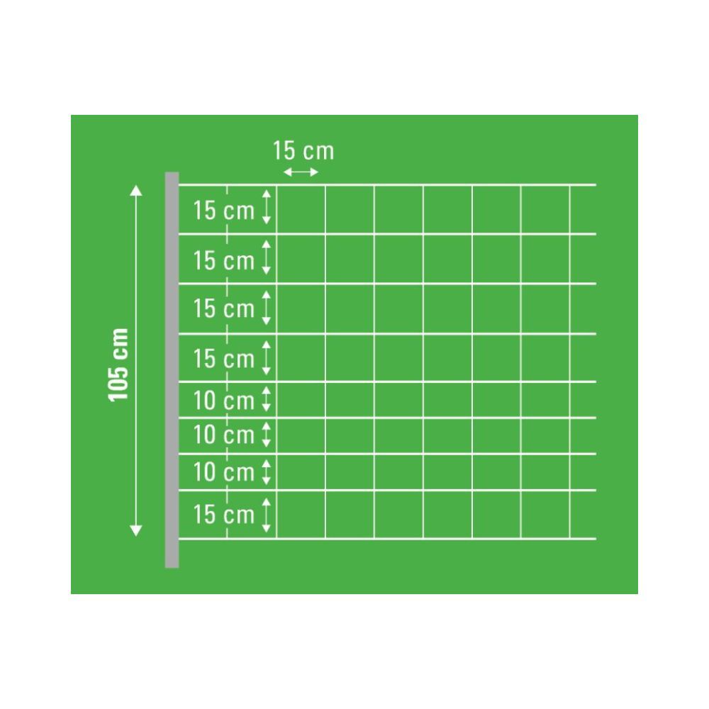 Filet électrifiable 1,05m - 50 m, pour chèvre BEAUMONT