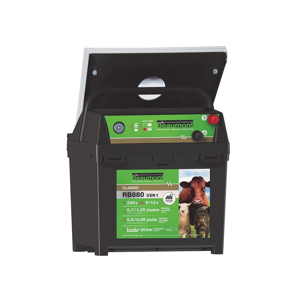 Mixed  3 in 1 Energiser CLASSIC RB880 with solar panel BEAUMONT