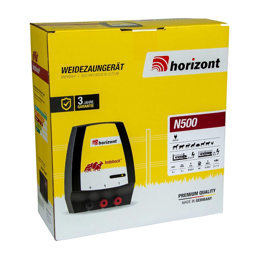 horizont 230 V Weidezaungerät - hotshock® N500