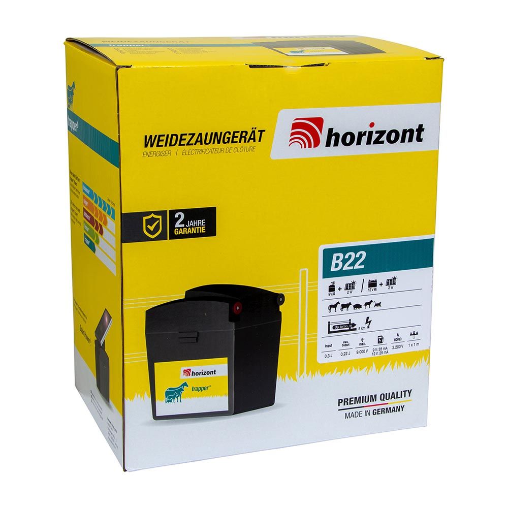 Poste pile TRAPPER B22 HORIZONT 