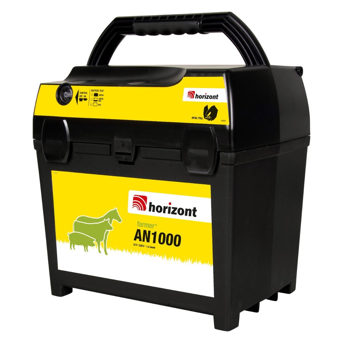 horizont 9 V /12 V / 230 V Weidezaungerät - farmer® AN1000