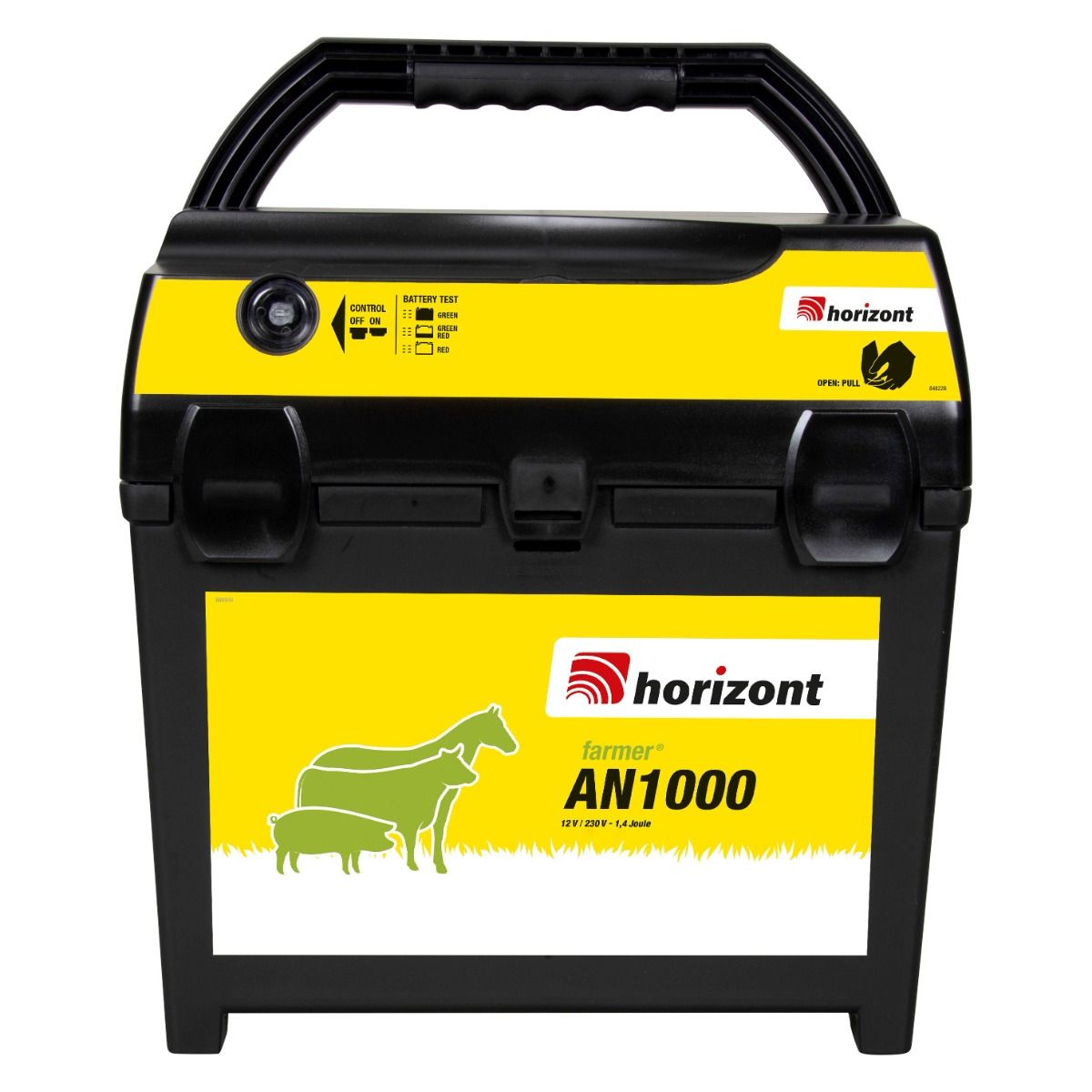 horizont 9 V /12 V / 230 V Weidezaungerät - farmer® AN1000