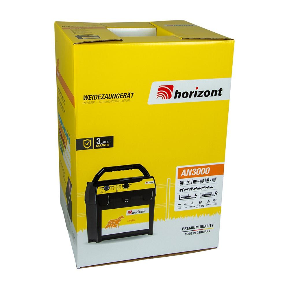 horizont 12 V / 230 V Weidezaungerät - ranger® AN3000