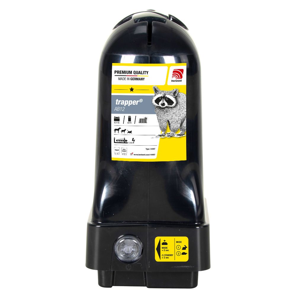 horizont 6 V / 12 V Weidezaungerät - trapper® AB12