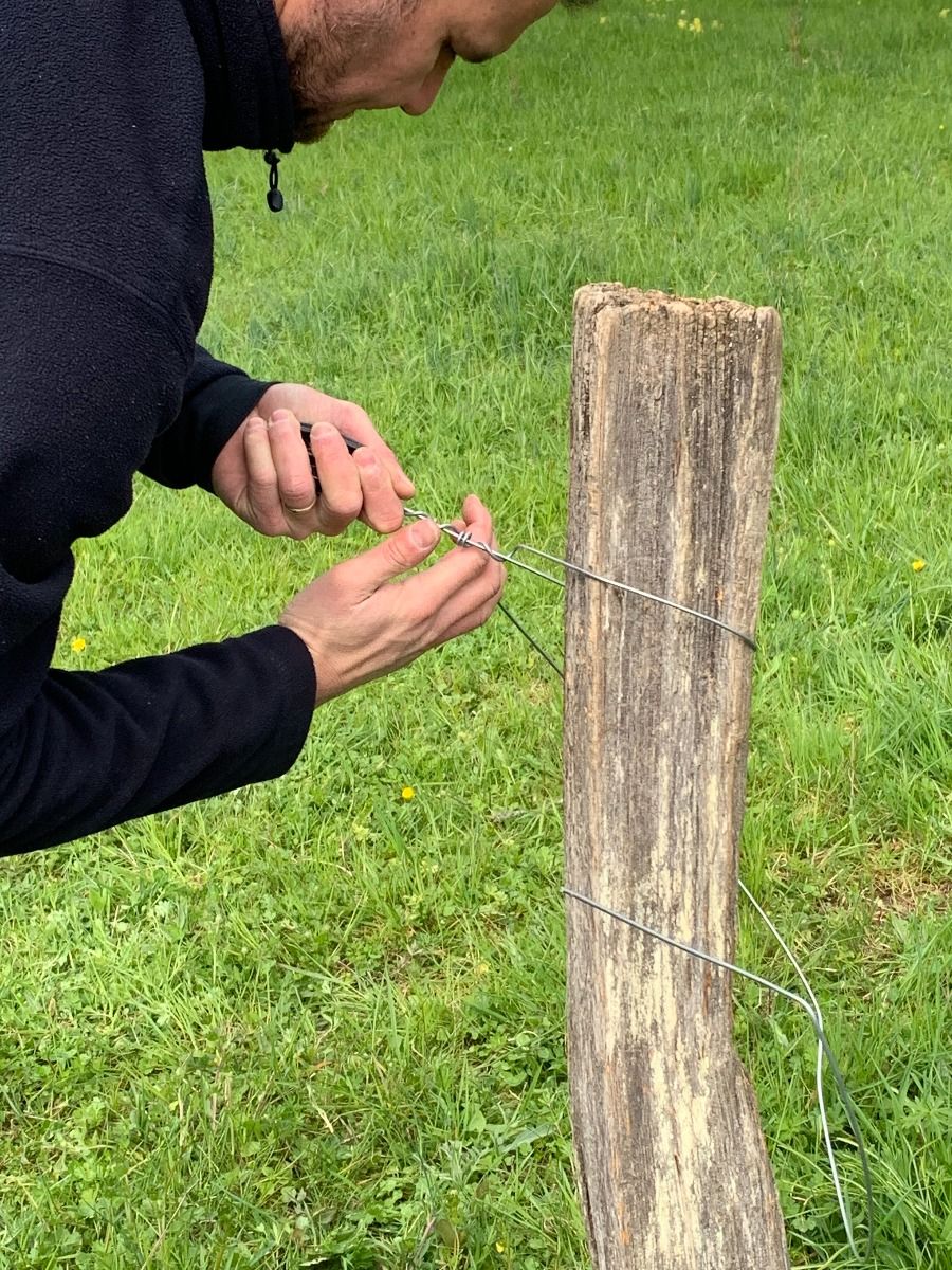 Wire GALVADUR galvanized steel 625m HORIZONT 