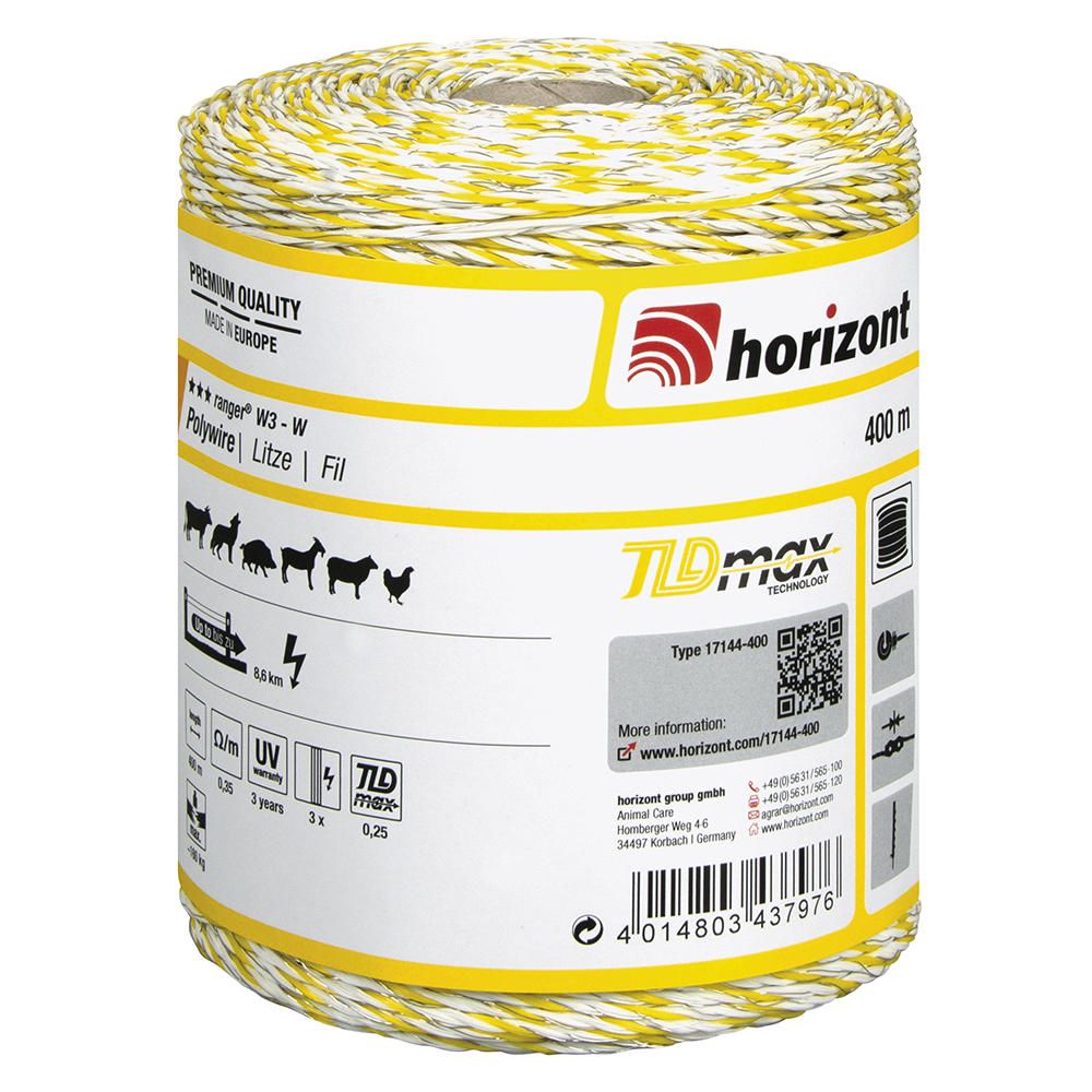 Weidezaunlitze ranger® W3-W, 400 m