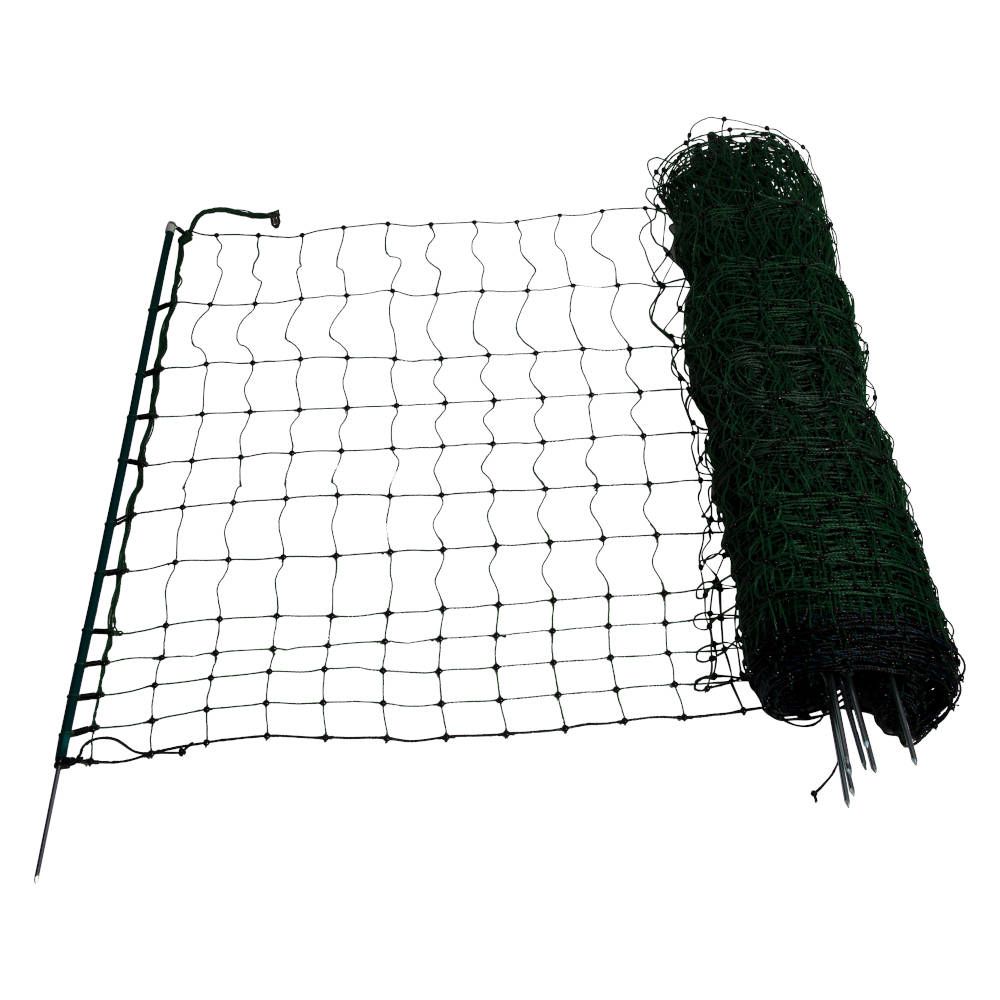 Electric Fence Poultry Netting, 164ft x 48in, Extra-Thick Portable Fen –  Happy Henhouse