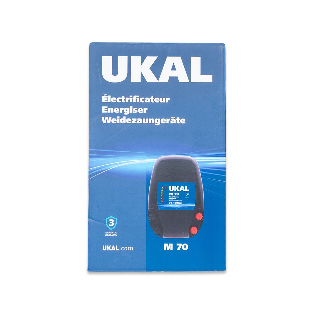 Mains energiser M70 7J/60km UKAL