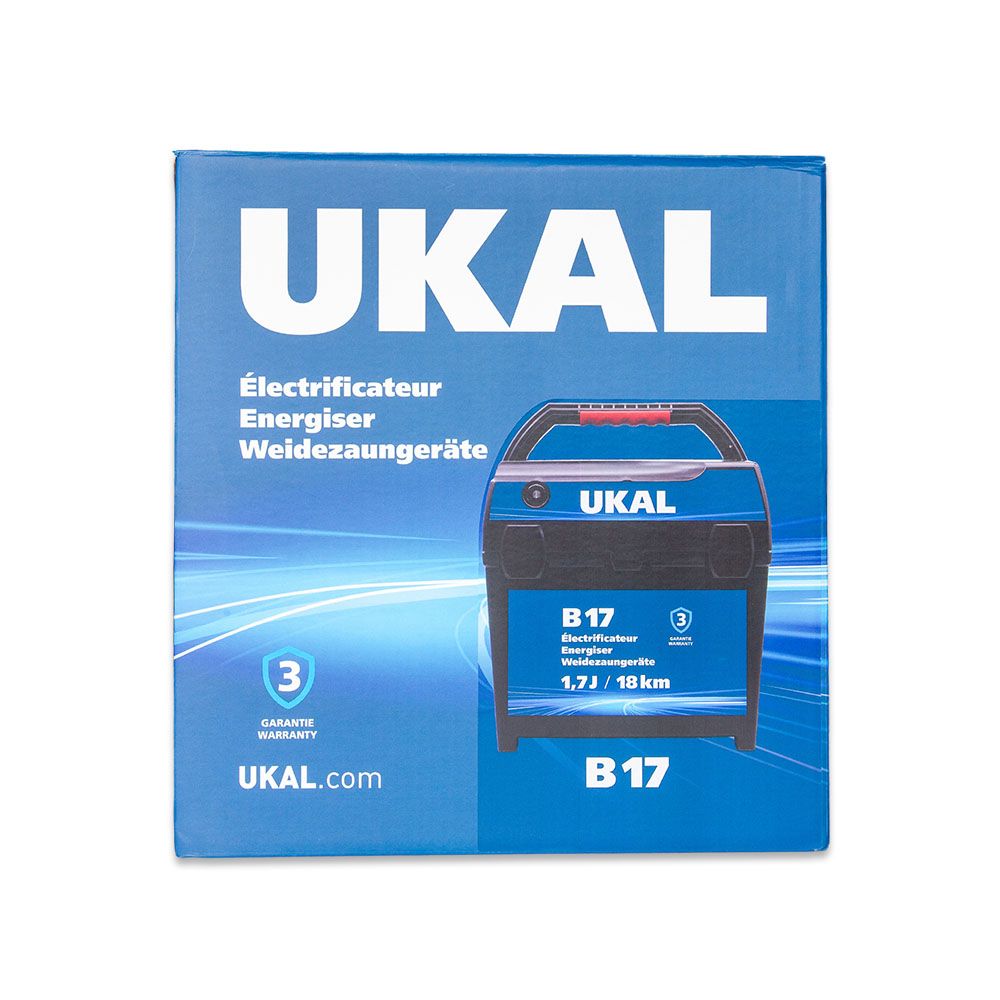 Battery energiser B17 1.7J/18km UKAL