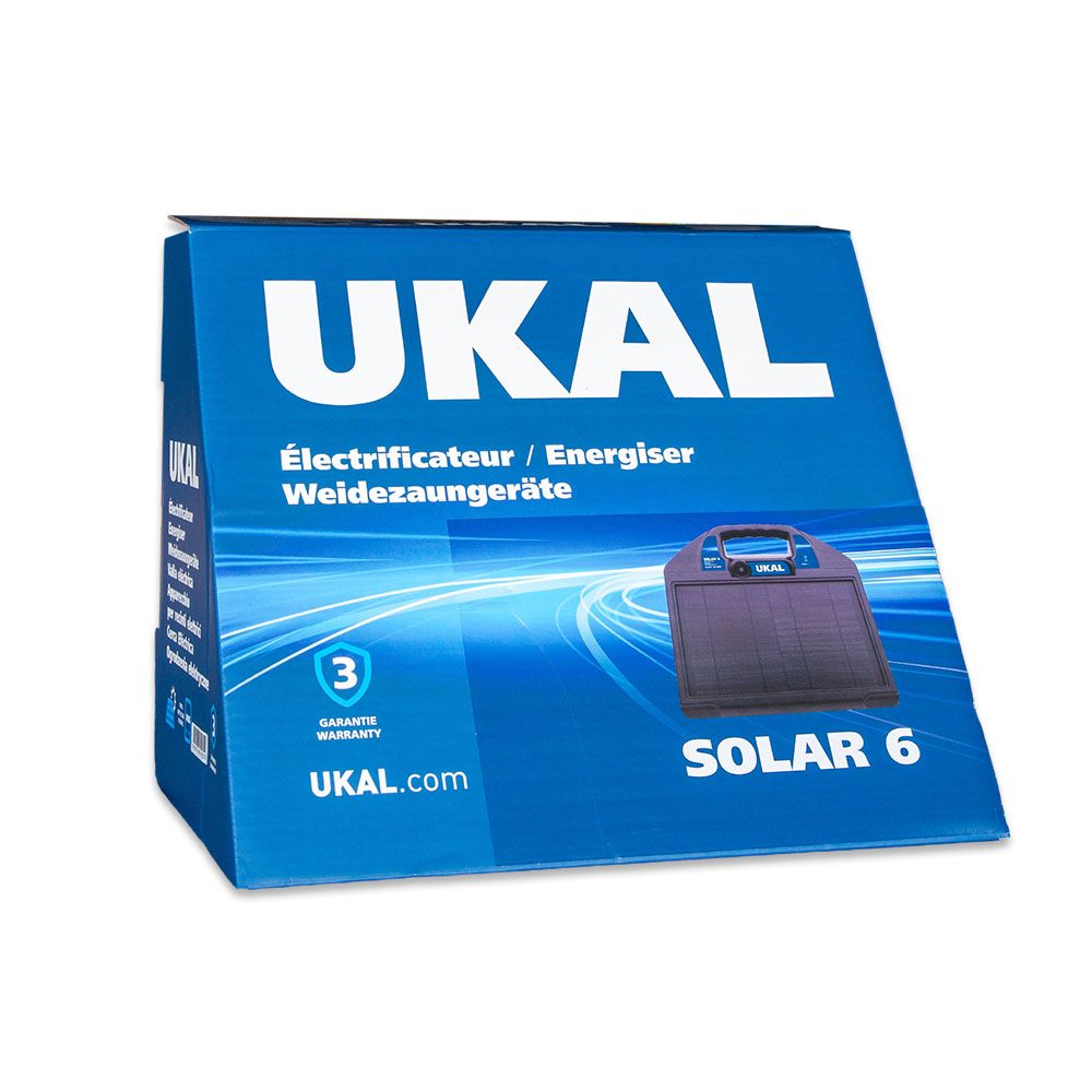 Solar energiser SOLAR 6 0.67J/8.5km UKAL
