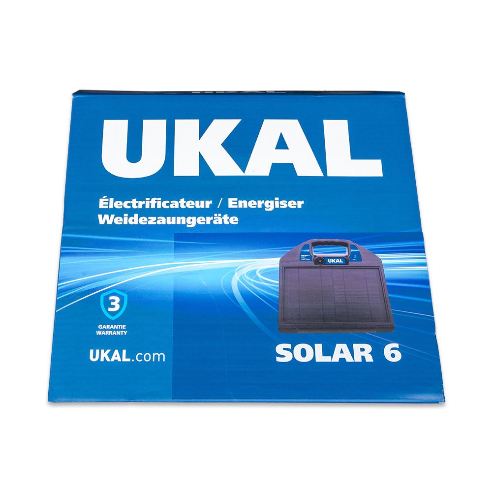 Solar energiser SOLAR 6 0.67J/8.5km UKAL