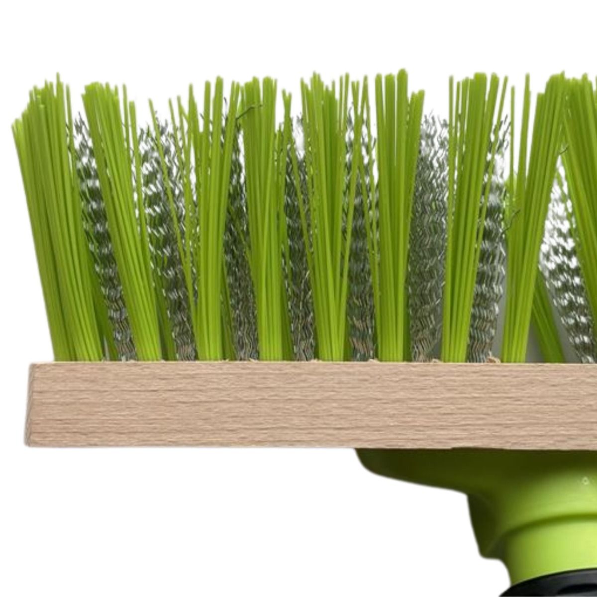 Green scrubbing broom - 29 cm