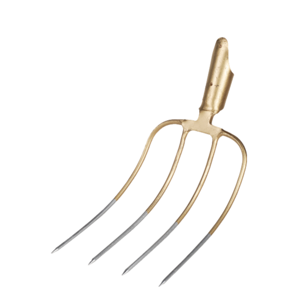 Fork with spring socket 4 teeth