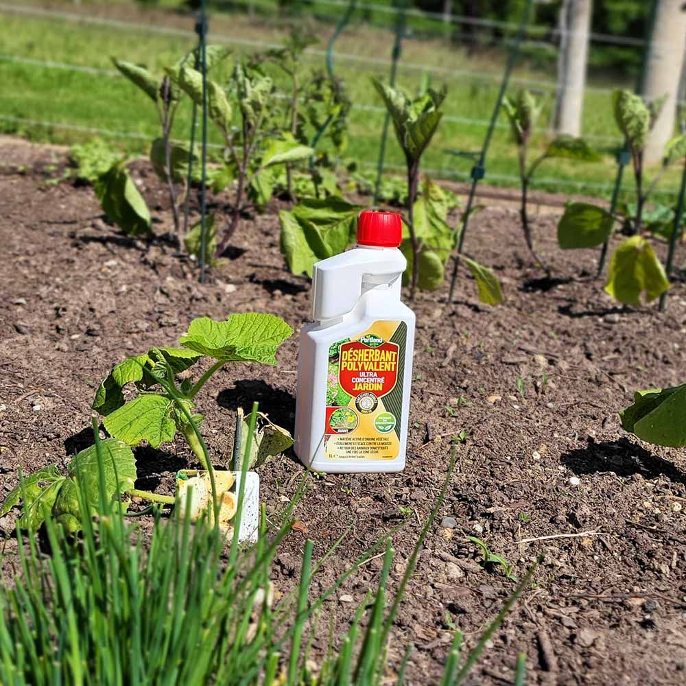 Désherbant ultra concentré Jardin 1L PORTLAND GARDEN