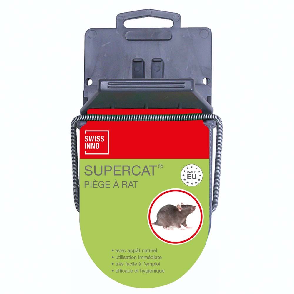 4 Pièges à rats SUPERCAT SWISSINNO