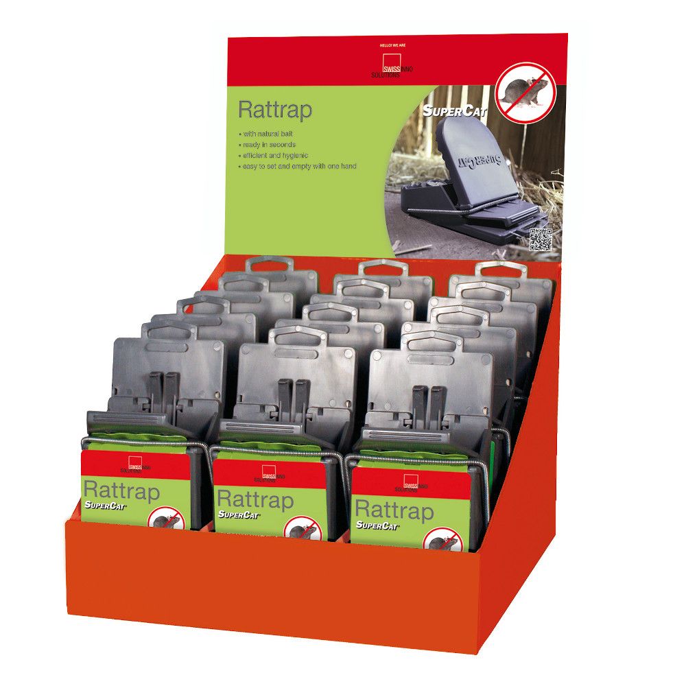 12 Rat traps SUPERCAT