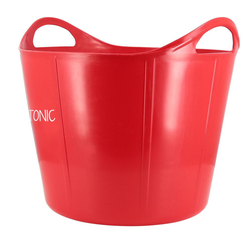 HIPPOTONIC Flexi-Eimer 28L Rot