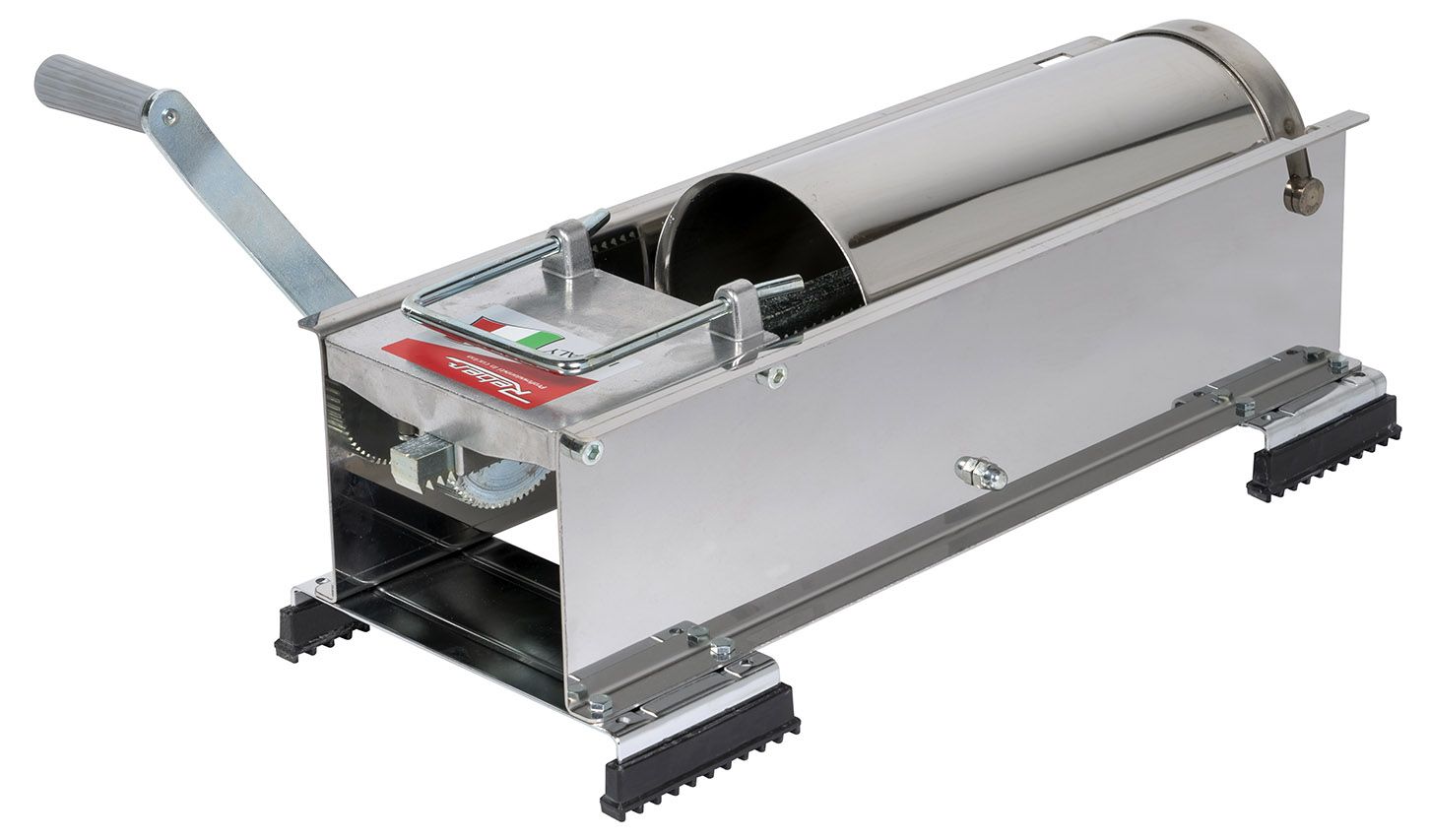 Stainless steel Sausage filler REBER 2 speed 5kg PRO