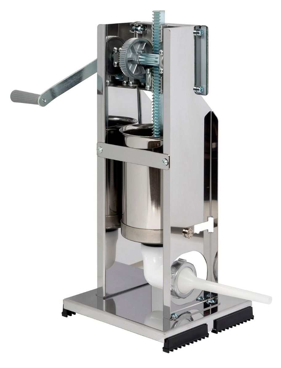 Poussoir à viande inox REBER  à 2 vitesses 3kg PRO vertical