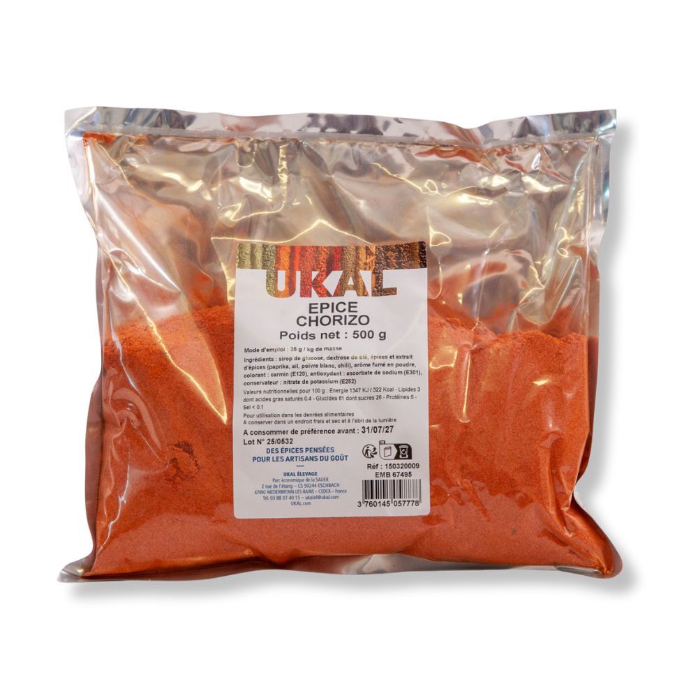 Gewürzmischung für Chorizo 500 g UKAL