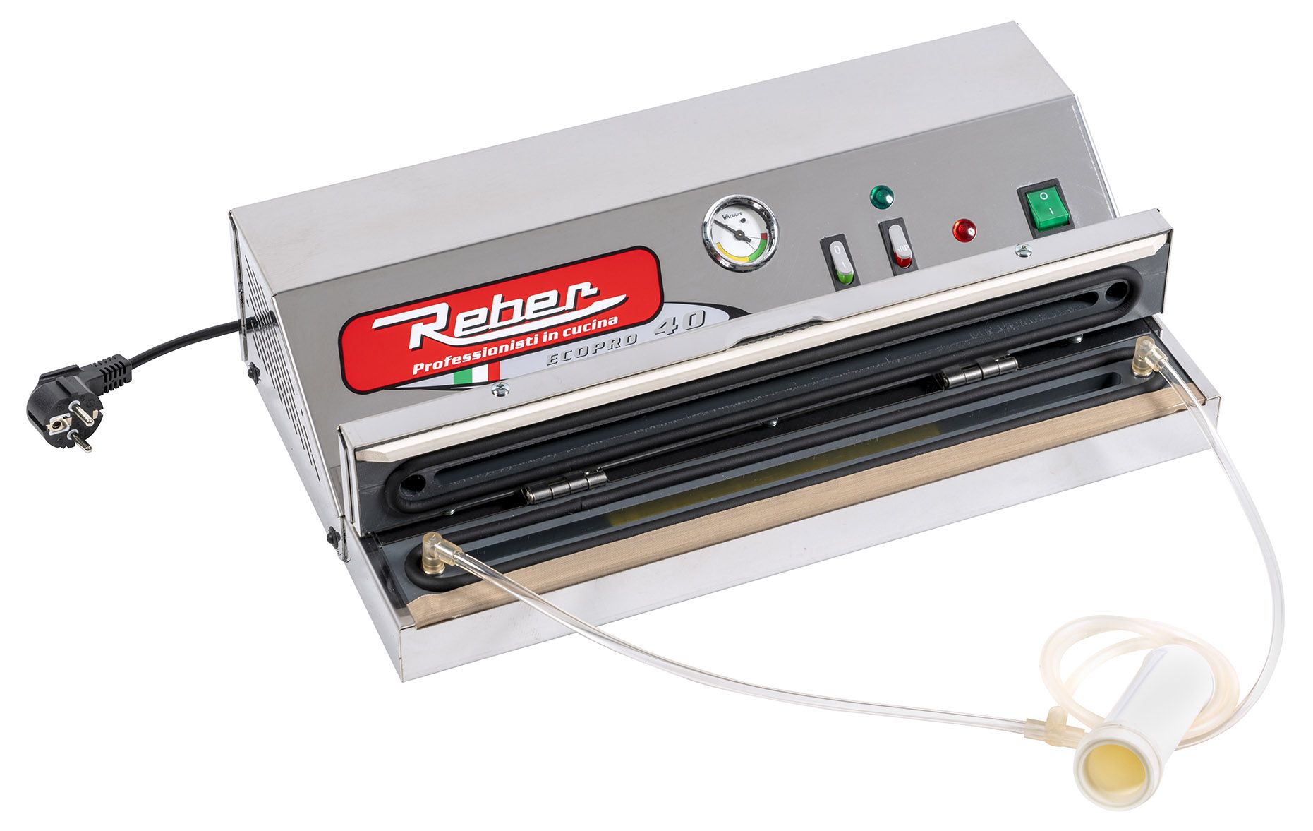  Vaccum machine REBER Automatic professional INOX 40 cm