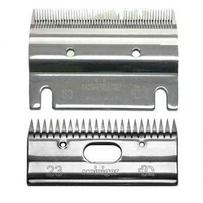 Jeu de peignes usage vétérinaire 53 et 23 dents 